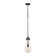 Manzo 1 - Light Polished Nickel Single Pendant