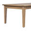 Causeuse d'extérieur en bois d'acacia avec table basse