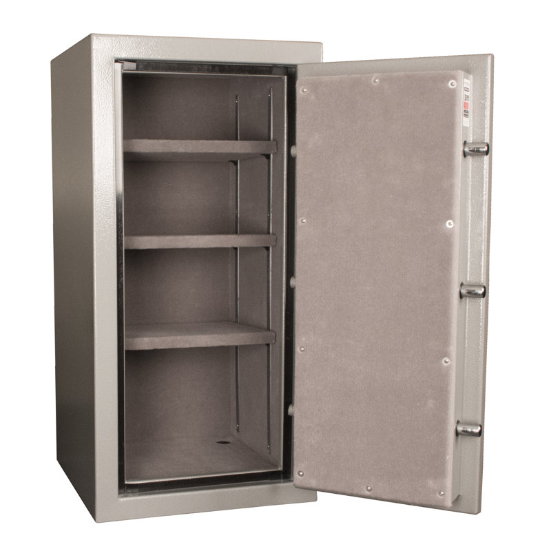 Medium Gray Fireproof Digital Steel In-Floor Safe