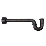 Decorative P-Trap Bathroom Sink Drain