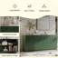 Buffet décoratif moderne autoportant avec 4 portes et anti-déversement pour la cuisine et le salon-137535814