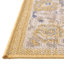 Tapis traditionnel Matthei couleur moutarde-1539033741