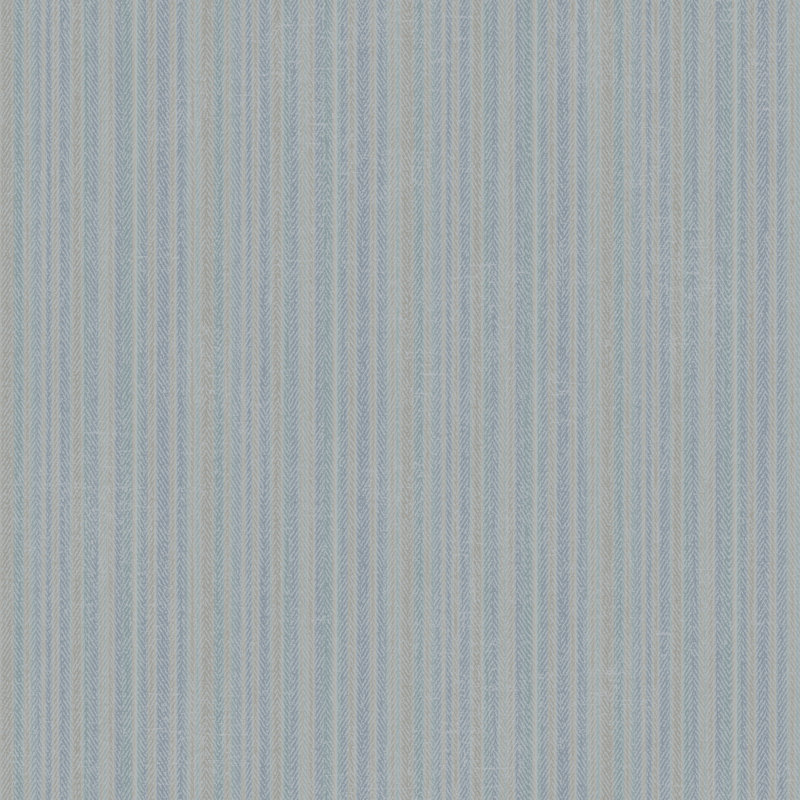Papier peint à chevrons bleu Stokes, Blue