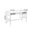 Bureau d'écriture avec rangement-121080103-121080107