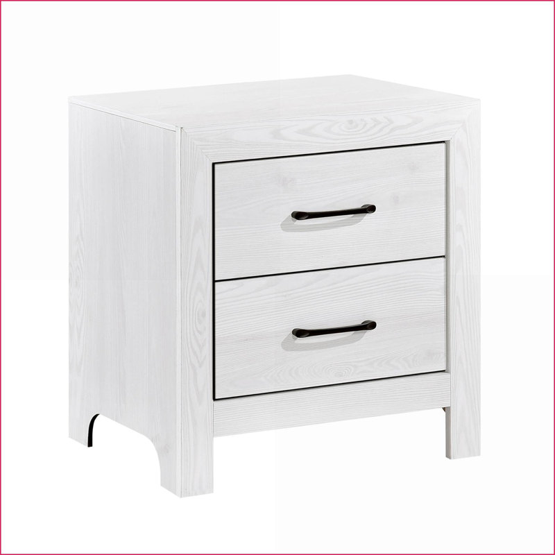Table de chevet 2 tiroirs Modern