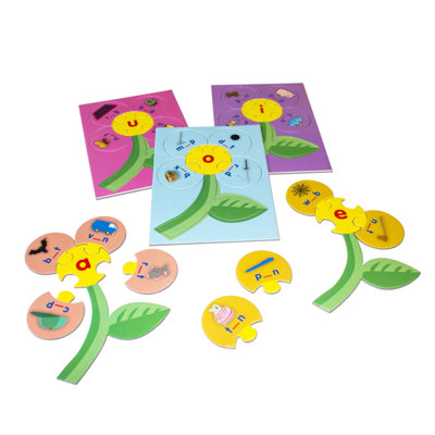 6 Piece Letter Sound Games Set