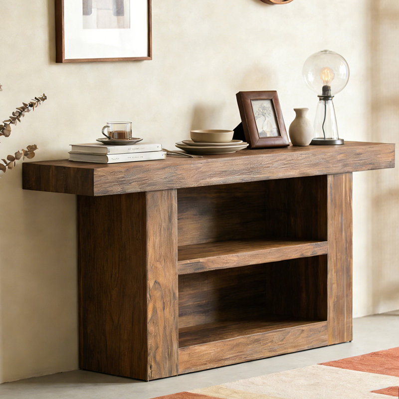Console de ferme avec base en U