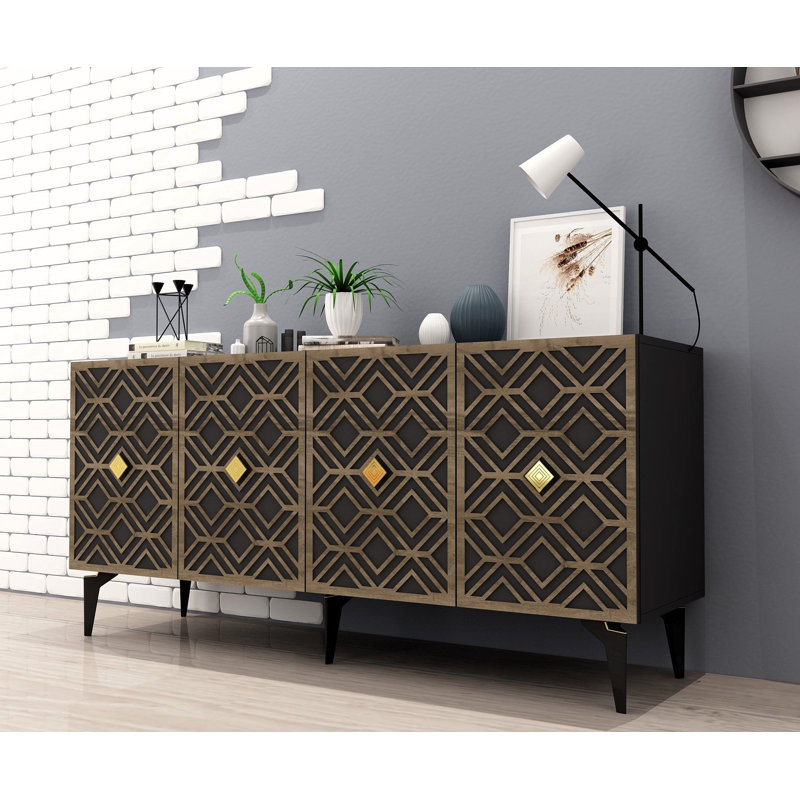 Olivia 150cm Console Table, Grey