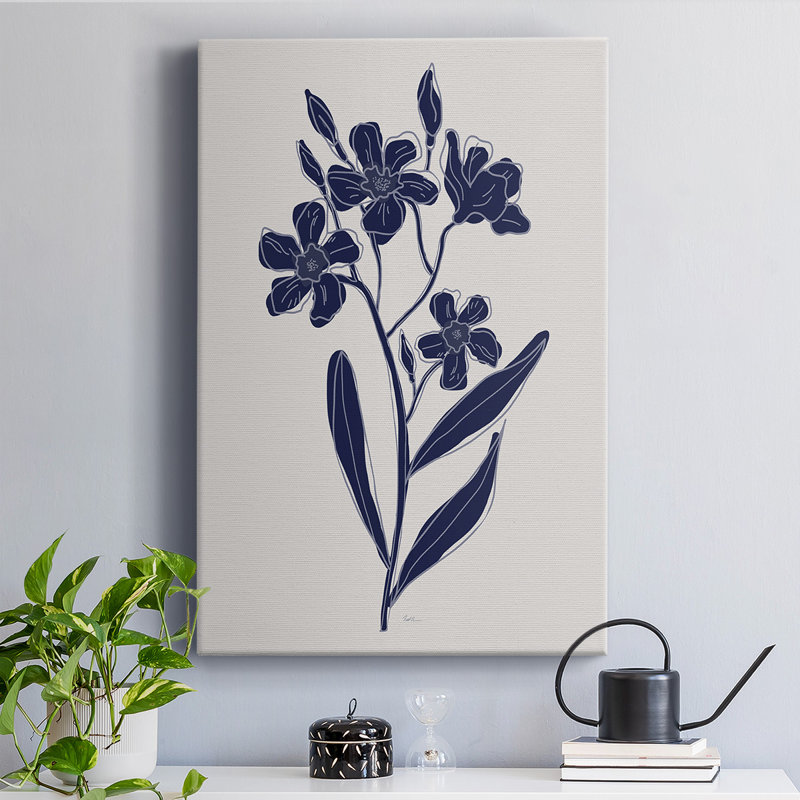 " Indigo Botanical Study II "