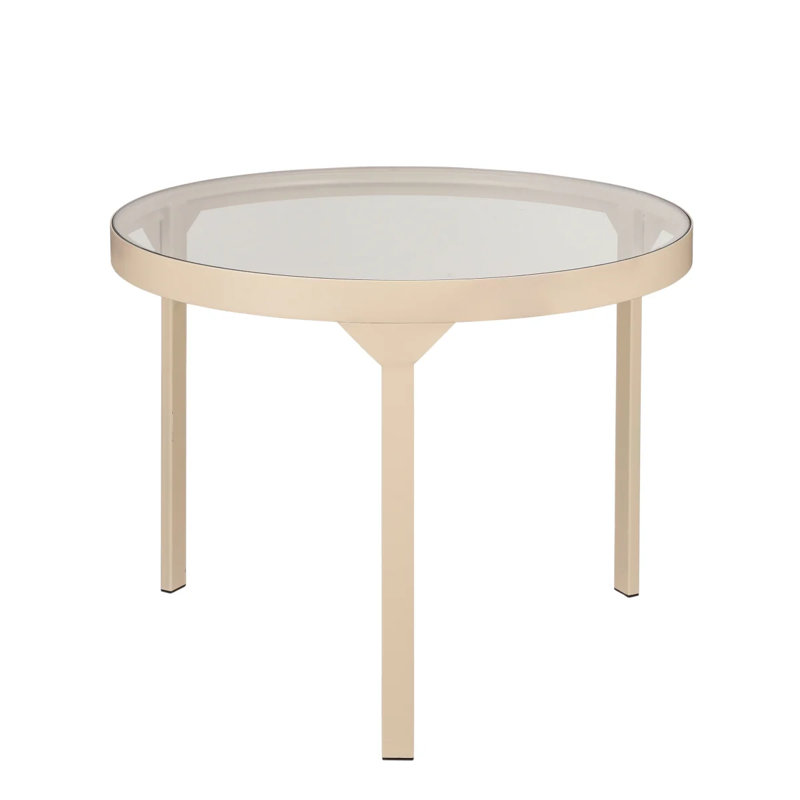 Bijzettafel Glass Top End Table