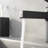 Single-Hole Single-handle Bathroom Faucet with Drain Assembly-87349270