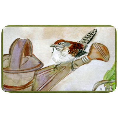 Tapis de bain Carolina Wren