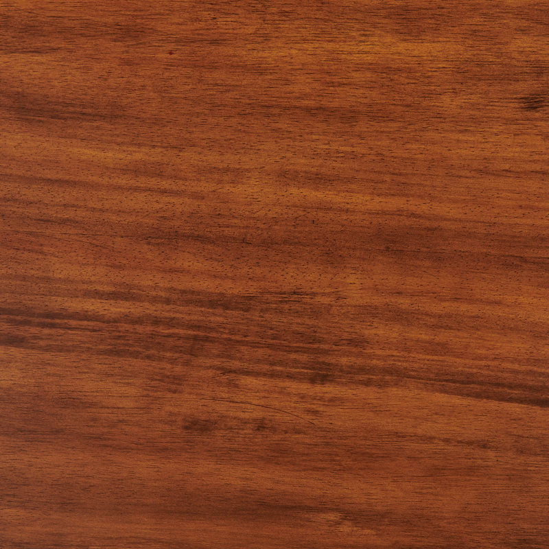 Monterey 48 in. L Oval Mid-Century Modern Wood Coffee Table in Warm Chestnut Finish; Tabletop Thickness 0.5 in. , Modern Take on Mid-Century Design; Accent Piece for Living Room, Living Room Furniture