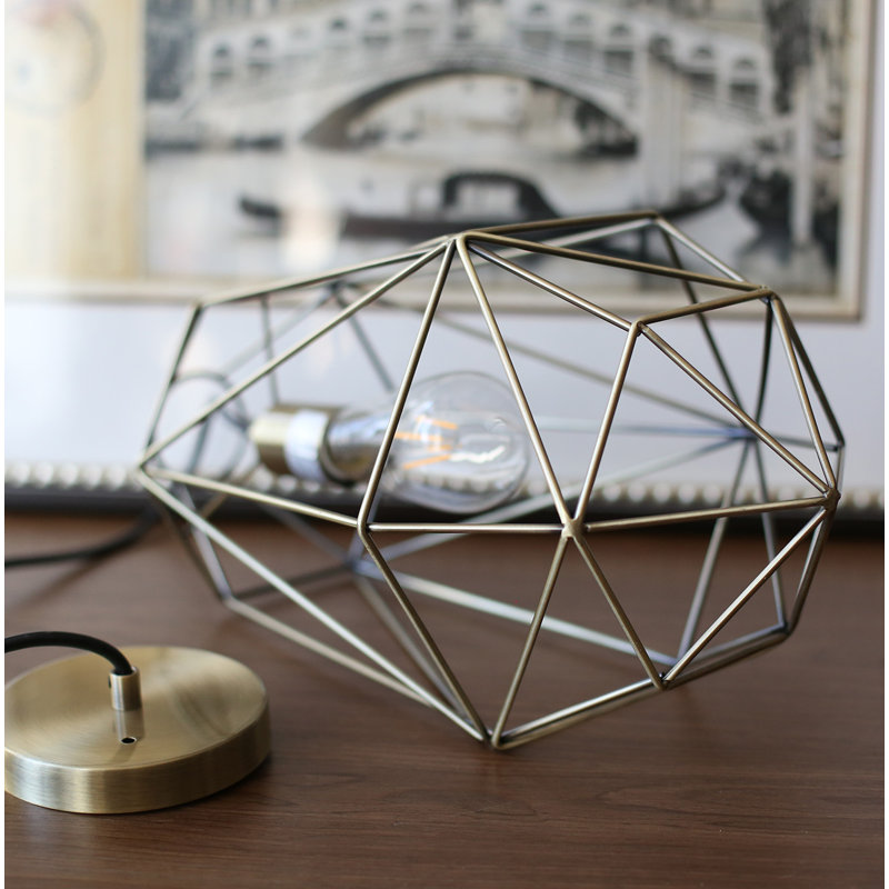 Luminaire suspendu géométrique 1 lumières simple Anaya