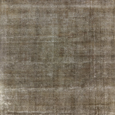 Tapis brun à motif oriental