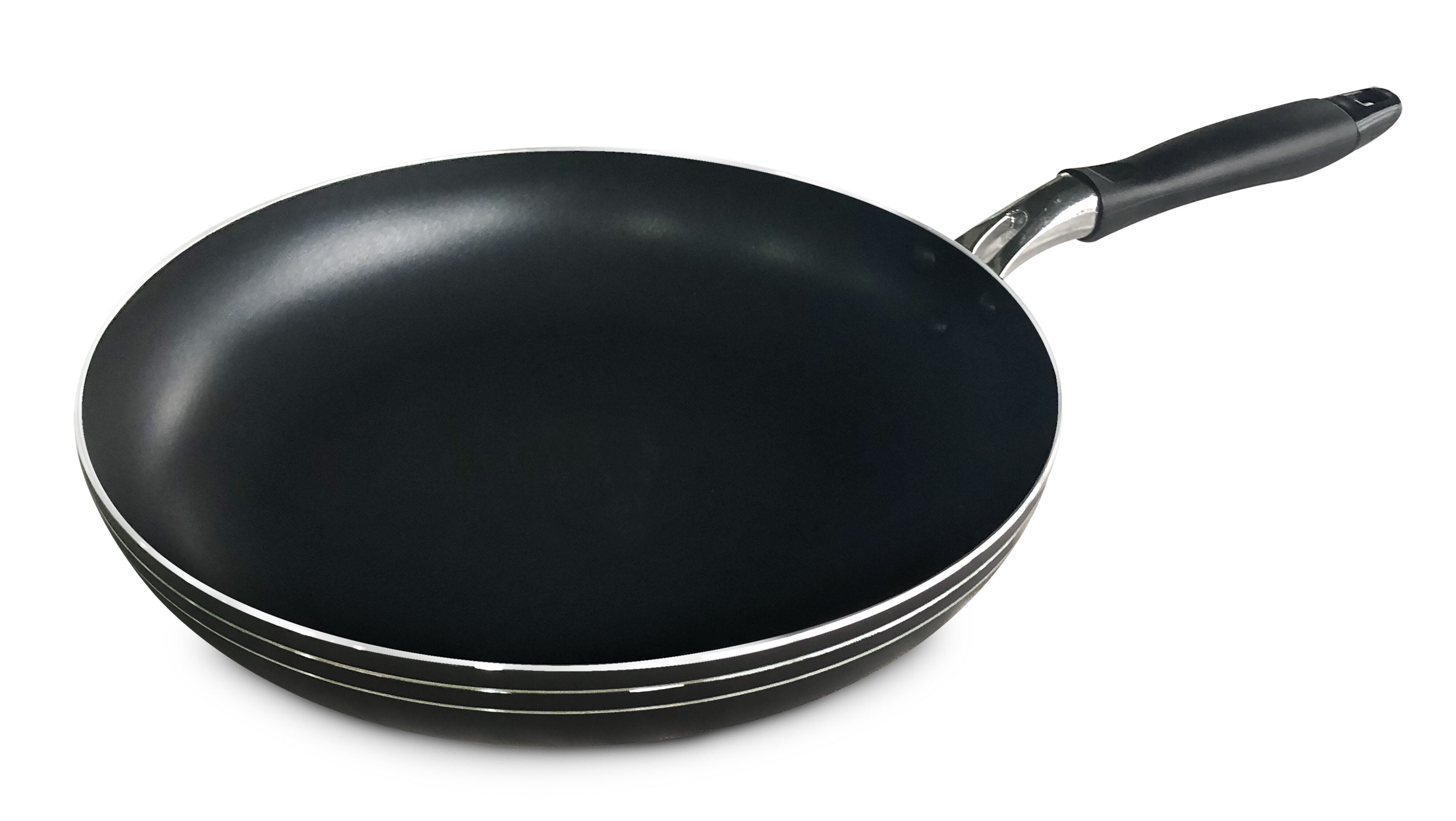 Oster Ashford 8 Inch Non Stick Aluminum Frying Pan in Black