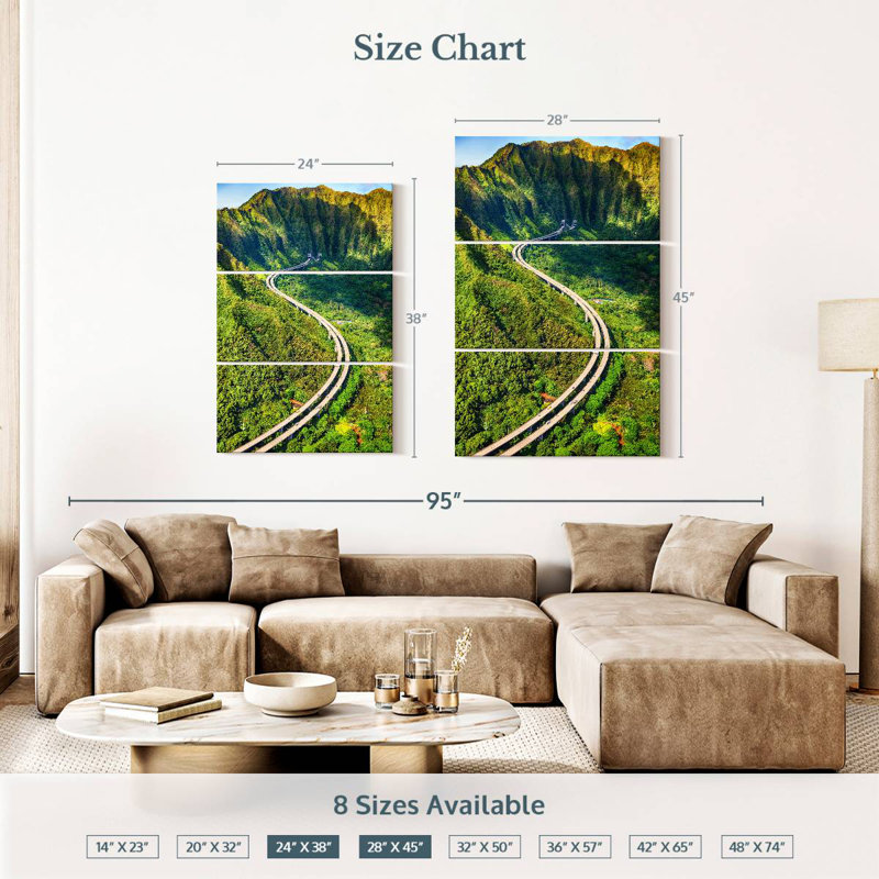 Mehar Oahu Freeway, 38" H x 24" W