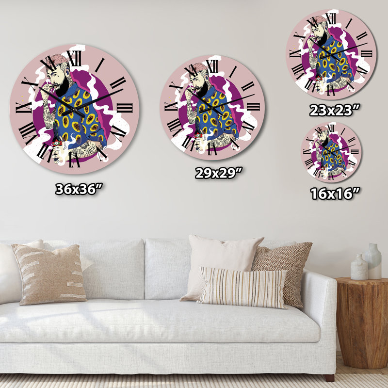 Horloge murale Hipster, Petit
