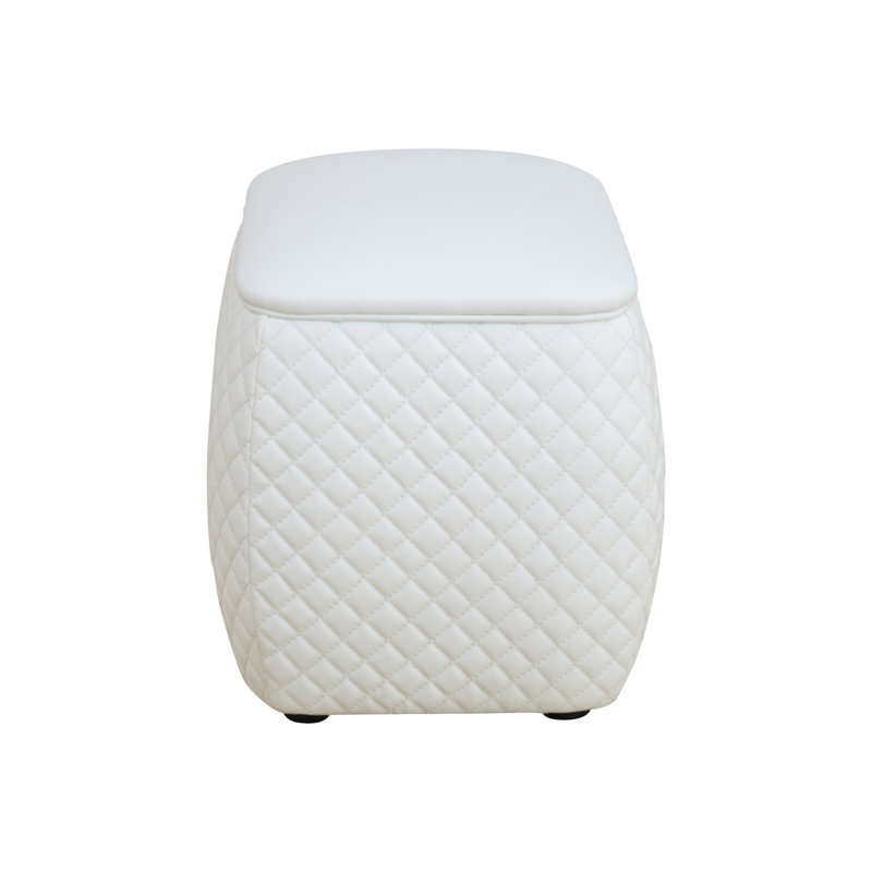 Repose-pieds Halldin, Simili cuir blanc