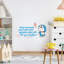 Adhésif décoratif en vinyle "lift you Doraemon Life"-51006618