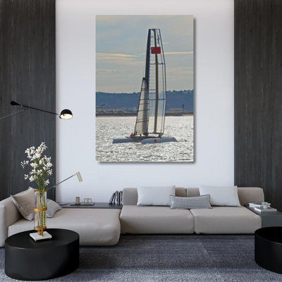 Longshore Tides Peterson, Lee Gallery Wrapped Canvas Art Titled: Americas Cup II