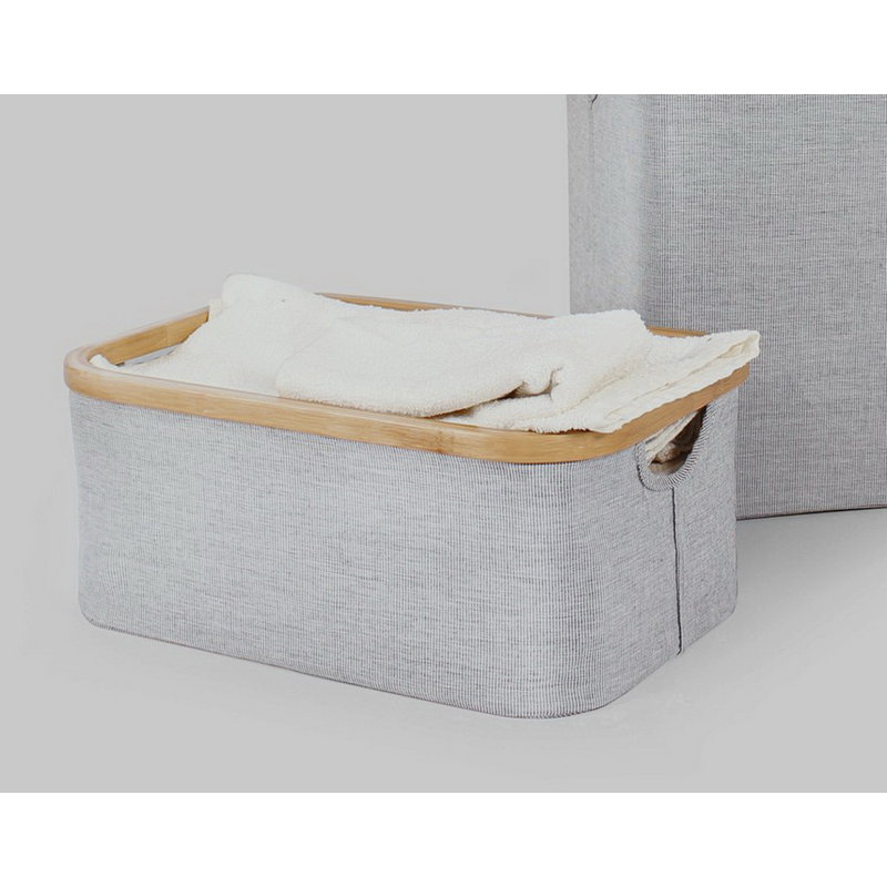 Bamboo Rim Storage Basket