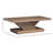 Rectangular Cocktail Table With Casters