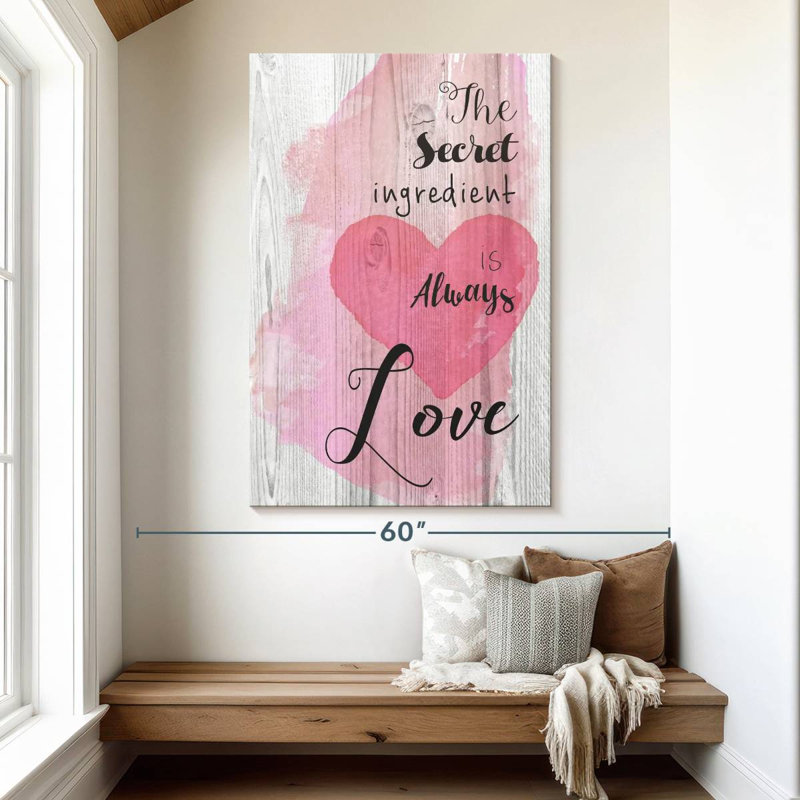 Tergel The Secret Ingredient, 51" H x 34" W