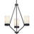 3 - Light Dimmable Geometric Chandelier-1231545419