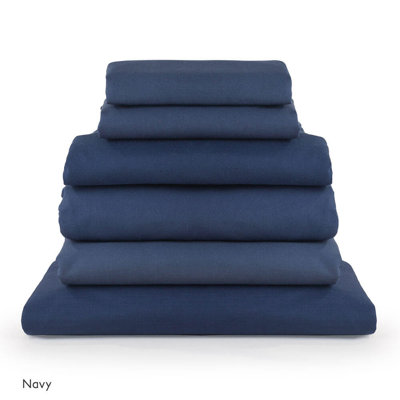 Rikesh Cotton Blend Standard Flat Sheet
