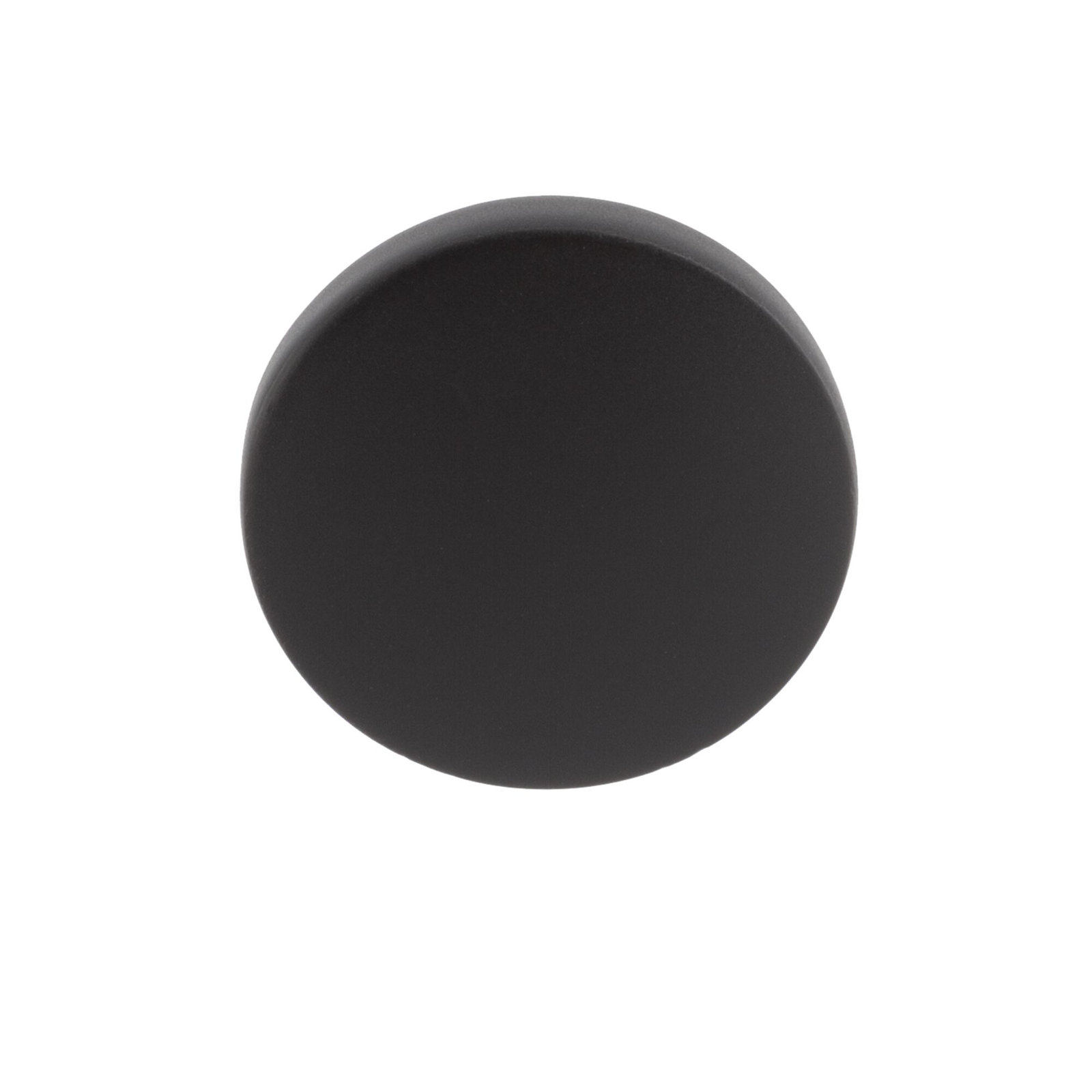 Lancaster 1 1/8" Diameter Knob, Matte Black 
