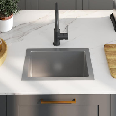 Évier de cuisine en acier inoxydable WALPLUS