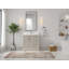 Meuble-lavabo simple 36 po avec plateau en quartz Alys