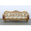 3 Piece Modigliani Sofa Red Gold Fabric-688540516
