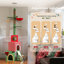 Large Indoor Height-Adjustable Christmas Cat Tree