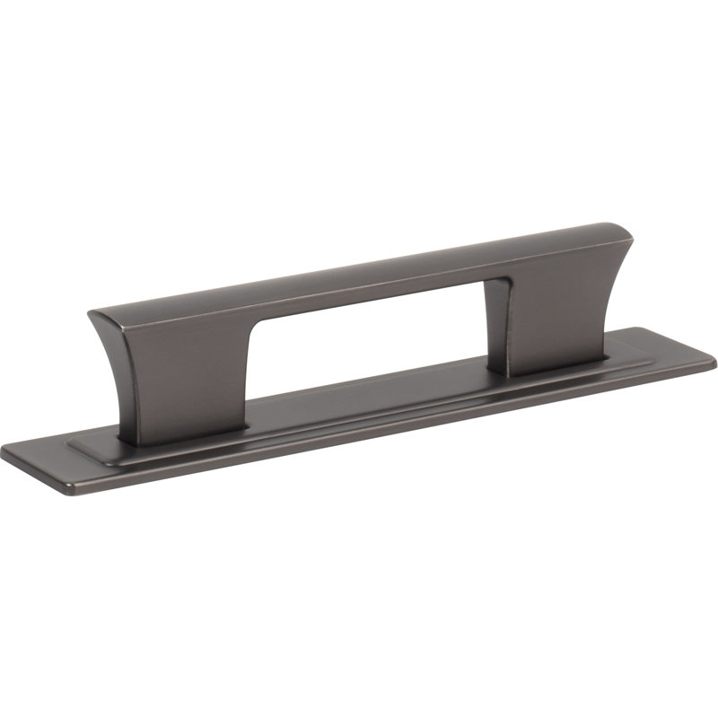 Zander 12" Center To Center Bar Pull, 3 3/4", Slate
