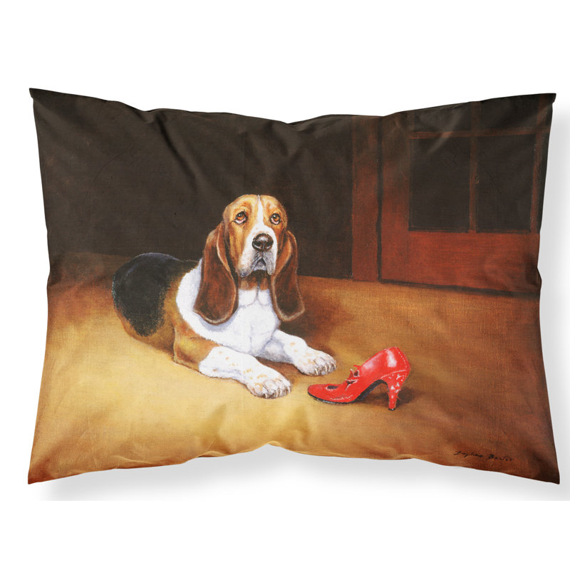 Basset And Shoe Microfiber