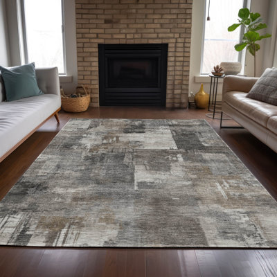 Tapis intérieur / extérieur lavable à la machine Xhevrie