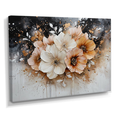 Silent Burst Of Autumn Poppies Flowers - coquelicots, art mural