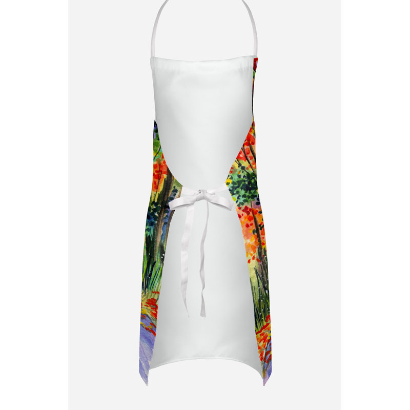 No Pattern Bib Apron