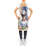 No Pattern Bib Apron