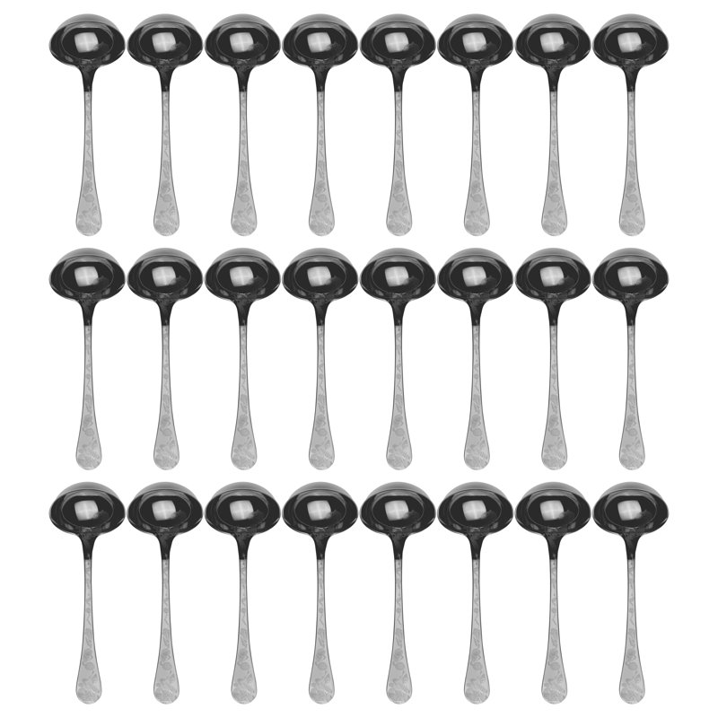Venere Gravy Ladle - 24 Pieces - Stainless Steel, Ice