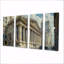 «Beige Banks», ensemble architectural sur toile «Banks»-916249935