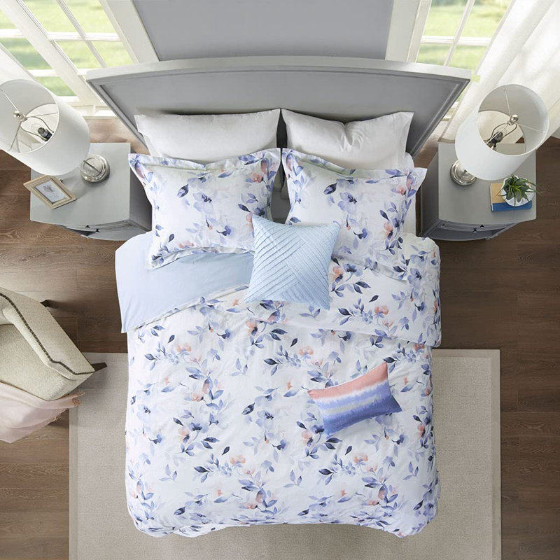 Floral Comforter, Full Comforter + 5 Additional Pieces
