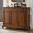 Black Solid Wood Shoe Storage Bench