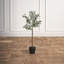 Fausse fleur artificielle en pot