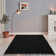 Coll Handwoven Cotton Black Rug