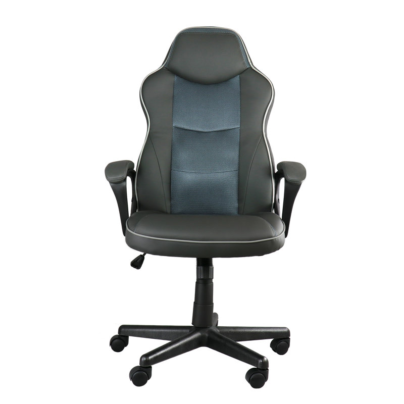 Fauteuil de jeu en velours Lakyn