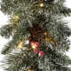 Soperton 9ft Glittered Christmas Garland with Lights and Pinecones