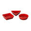 Stoneware Set of 3 Tapas Appetizer Plate-350424156